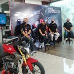 >> Konferensi pers All New CB150R di Kantor PT DAW, Jumat (28/5) sore.