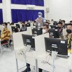 >> Para peserta yang mengikuti tes psikologi.