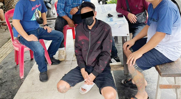 >> RM alias Rizky usai diamankan.