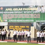 >> Para petugas operasi ketupat Samrat 2021.