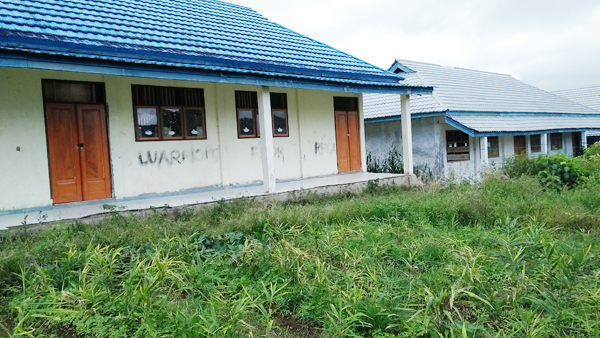 >> Gedung eks SMK LPMD Mooat disiapkan untuk Mapolsek.