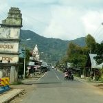 >> Kondisi Tugu batas Boltim-Minsel.