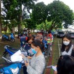 >> Pemeriksaan kendaraan dinas.