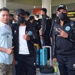 >> Rombongan Tim Sulut United saat bertolak ke Yogyakarta, Kamis kemarin.
