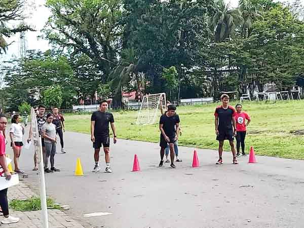 >> Tes Fisik Tahap Kedua memberikan harapan bagi kontingen Sulut untuk meraih hasil positif di Papua.