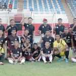 >> Tim Pelatda PON Sulut bersama jajaran manajemen termasuk manajer tim, Michael Thungari.