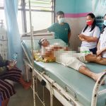 Korban dirawat di rumah sakit.