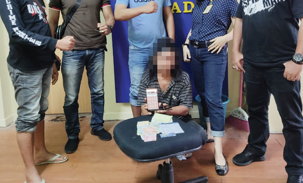 Tersangka dan barang bukti dibawa ke Mapolresta Manado.