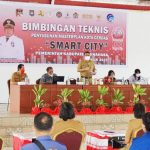 Tumundo membuka pelaksanaan Bimtek.