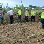 Tim Kementrian Perhubungan saat meninjau lokasi pembangunan bandara Loloda Mokoagow.