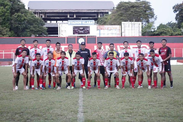 Tim Sepakbola Pelatda PON Sulut.