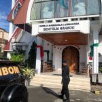 Jibom Brimob Sterilisasi di Lokasi Ibadah 1