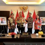 Bupati Minahasa Utara Joune Ganda bertemu kepala LKPP.