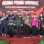Pisah sambut Kapolres Minahasa Utara